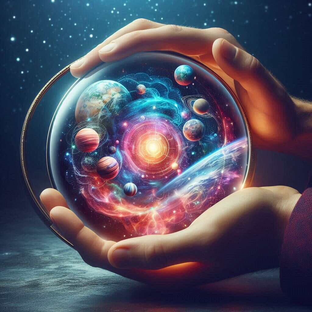 top cosmic globe