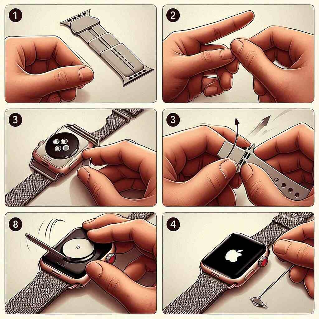 How to Change an Apple Watch Milanese Loop