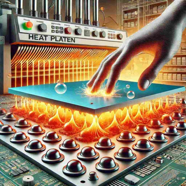 Bump On Heat Platen